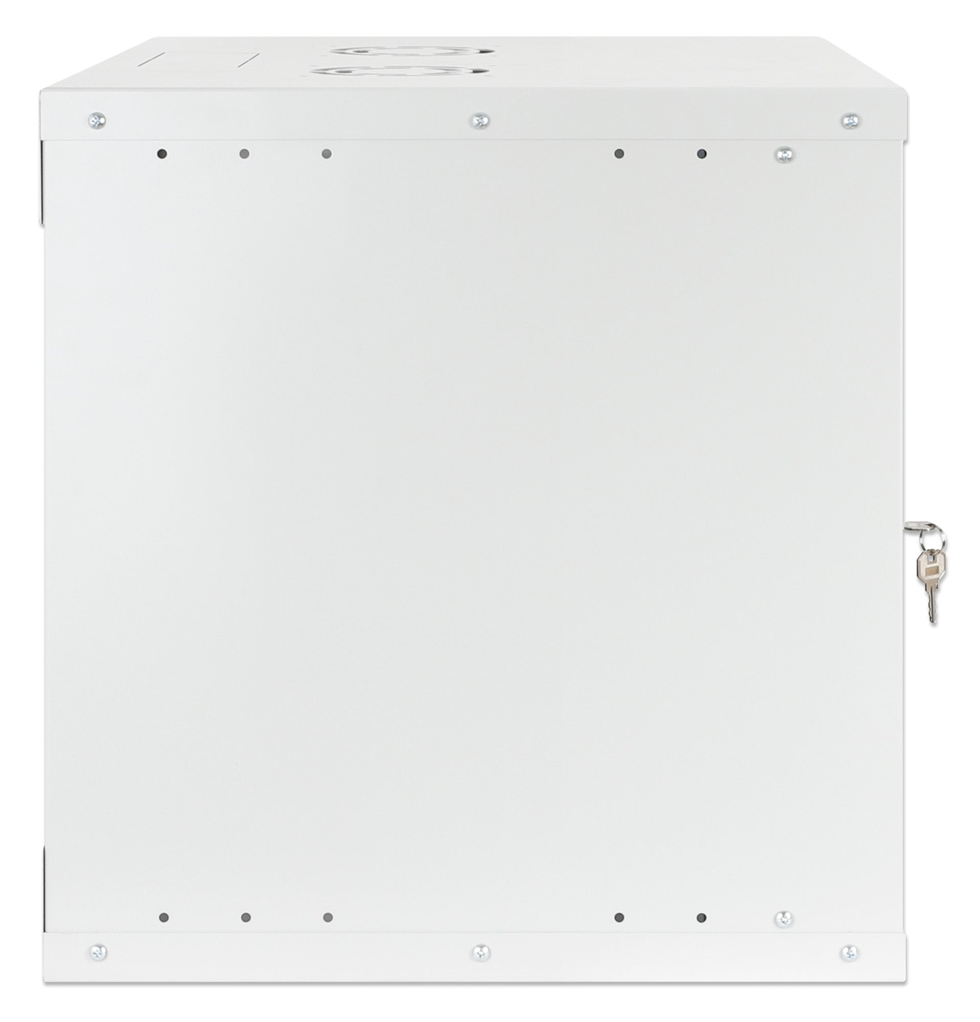 9U 19" Wall Mount Network Cabinet, Basic Line, 400 mm Depth, Gray Image 5