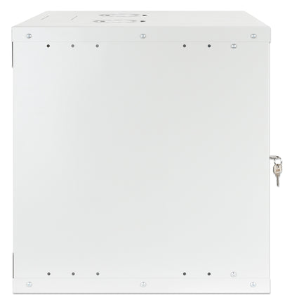 9U 19" Wall Mount Network Cabinet, Basic Line, 400 mm Depth, Gray Image 5