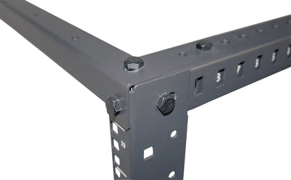 19" Floor-Standing 4-Post Open Frame Network Rack, 26U Image 7