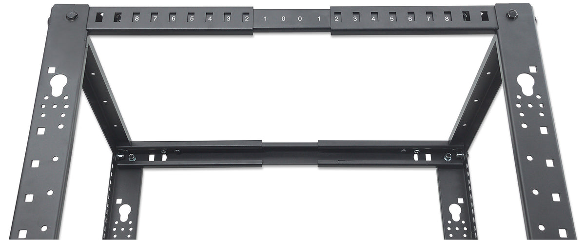 19" Floor-Standing 4-Post Open Frame Network Rack, 45U Image 10