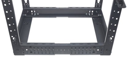 19" Floor-Standing 4-Post Open Frame Network Rack, 45U Image 12