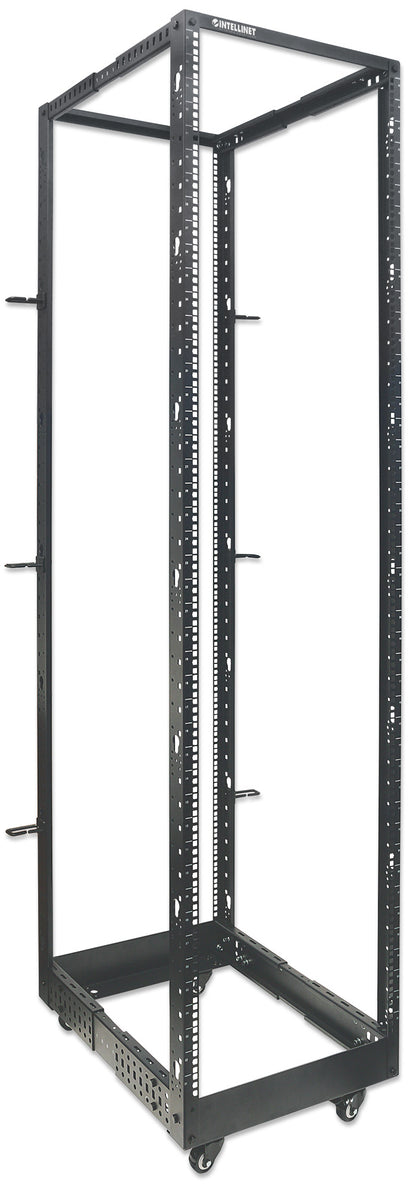 19" Floor-Standing 4-Post Open Frame Network Rack, 45U Image 5