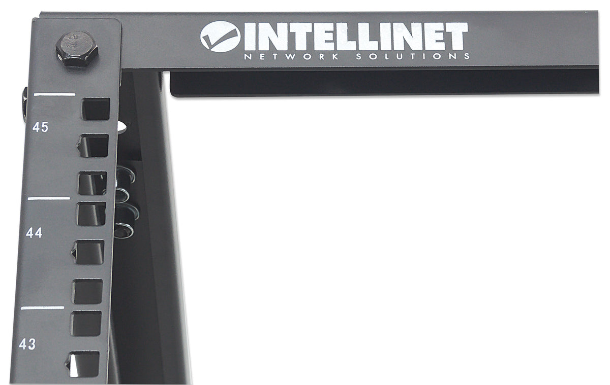 19" Floor-Standing 4-Post Open Frame Network Rack, 45U Image 9