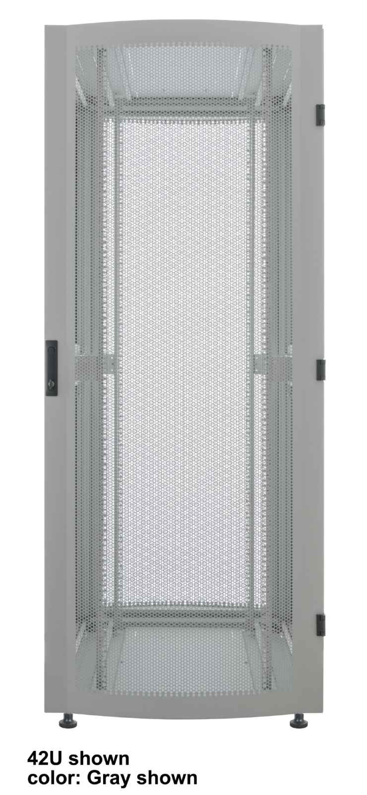 Premium 19" Server Cabinet, 26U, 1000 (D) x 600 (W) x 1322 (H) mm, Black Image 2