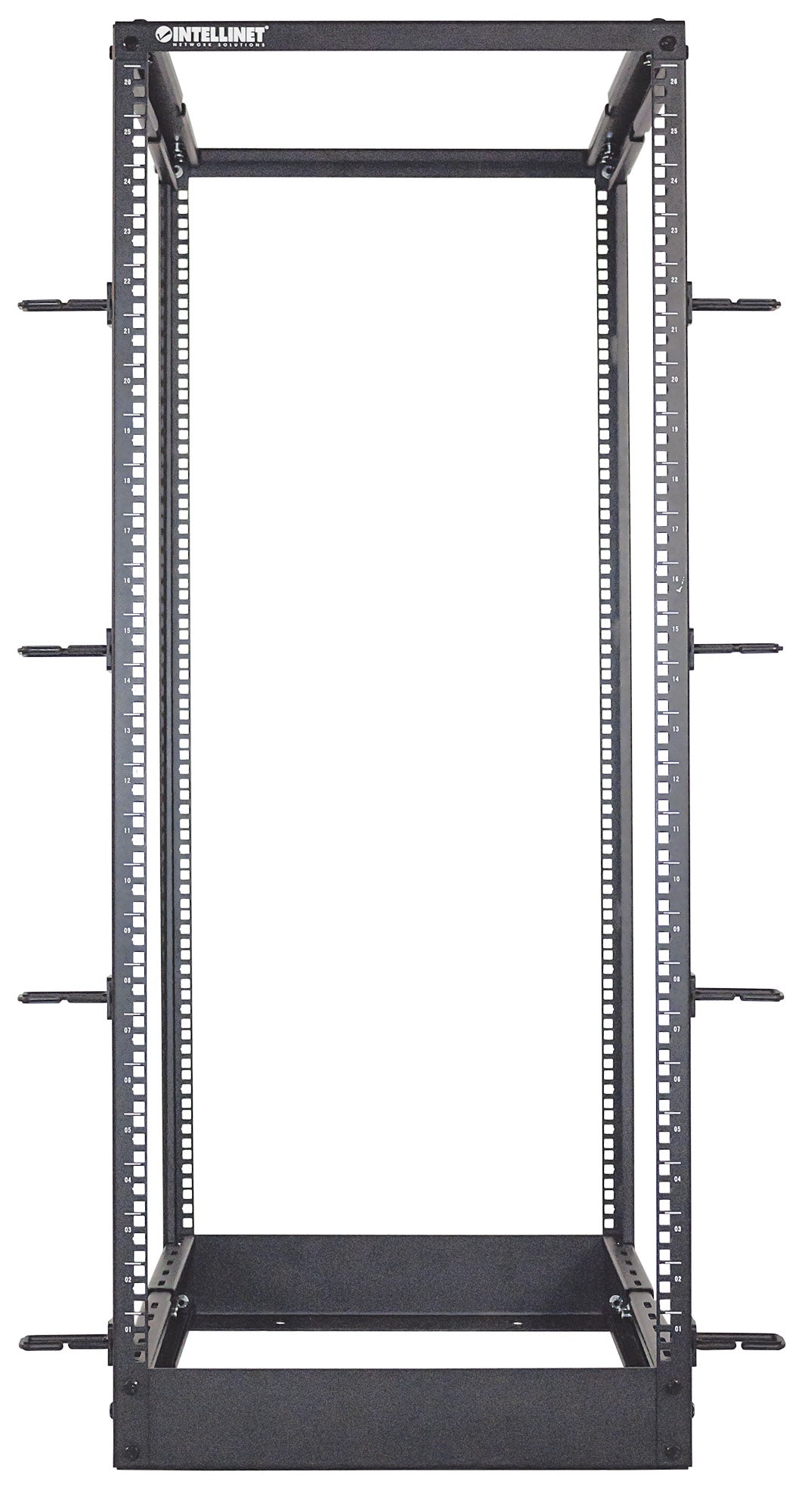 19" 4-Post Open Frame Rack, 48U Image 3