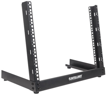 19" Desktop 2-Post Open Frame Network Rack, 8U Image 2