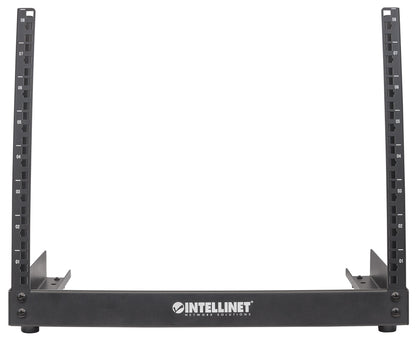 19" Desktop 2-Post Open Frame Network Rack, 8U Image 3