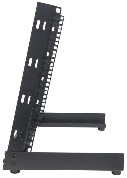 19" Desktop 2-Post Open Frame Network Rack, 8U Image 4