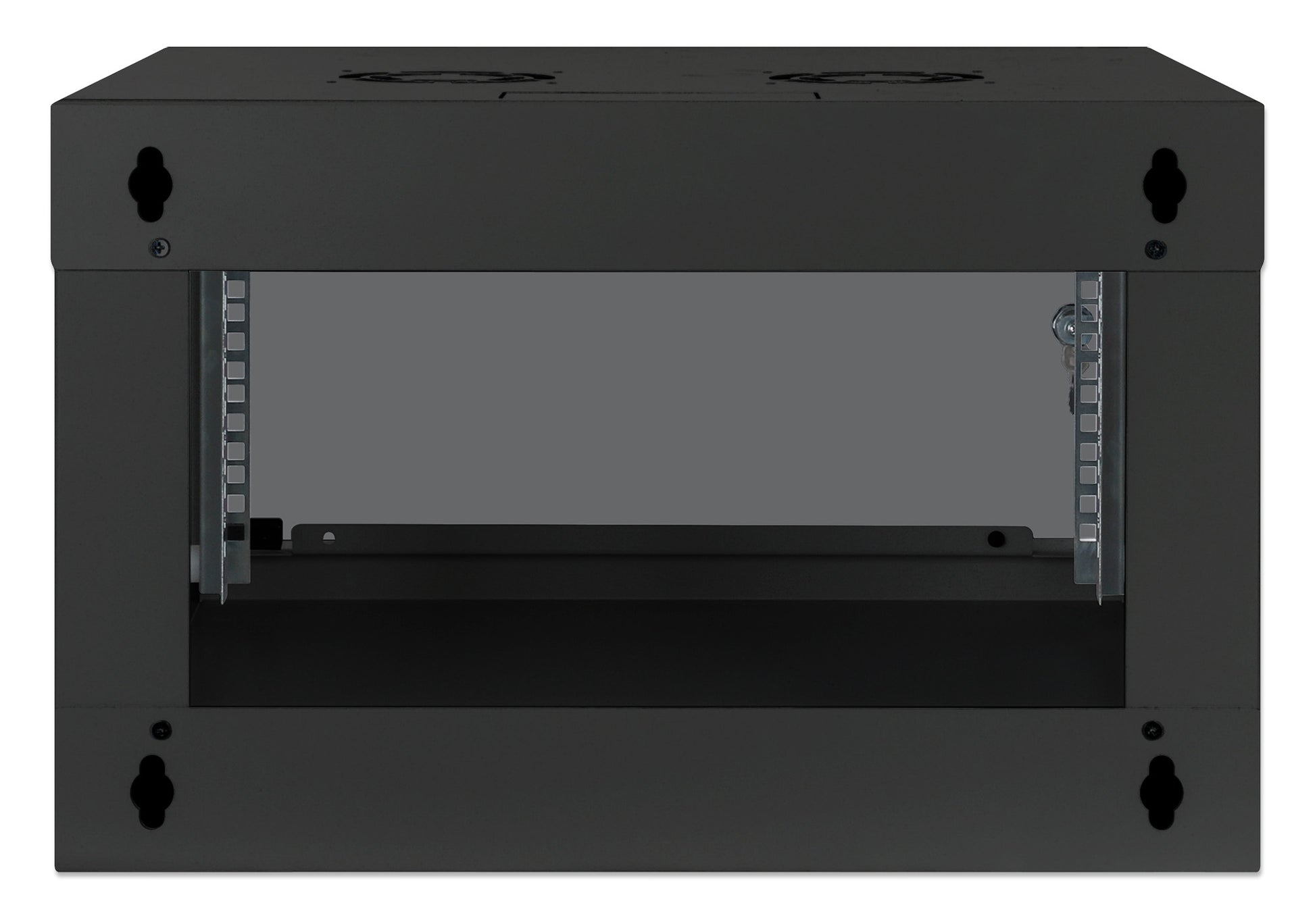 6U 19" Wall Mount Network Cabinet, Basic Line, 560 mm Depth, Black Image 6