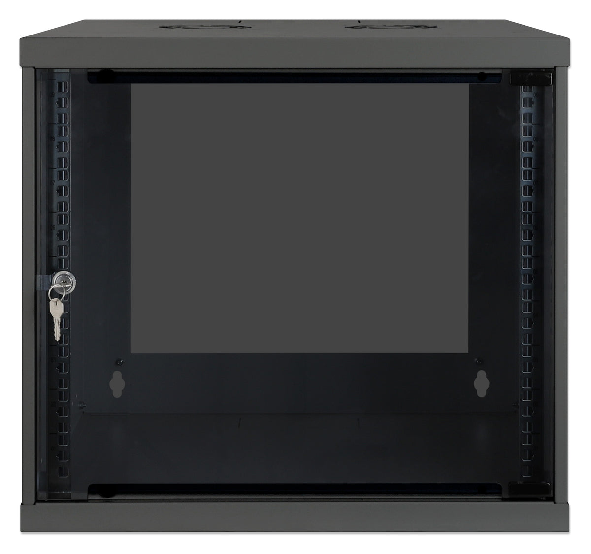 9U 19" Wall Mount Network Cabinet, Basic Line, 560 mm Depth, Black Image 3