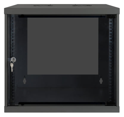 9U 19" Wall Mount Network Cabinet, Basic Line, 560 mm Depth, Black Image 3