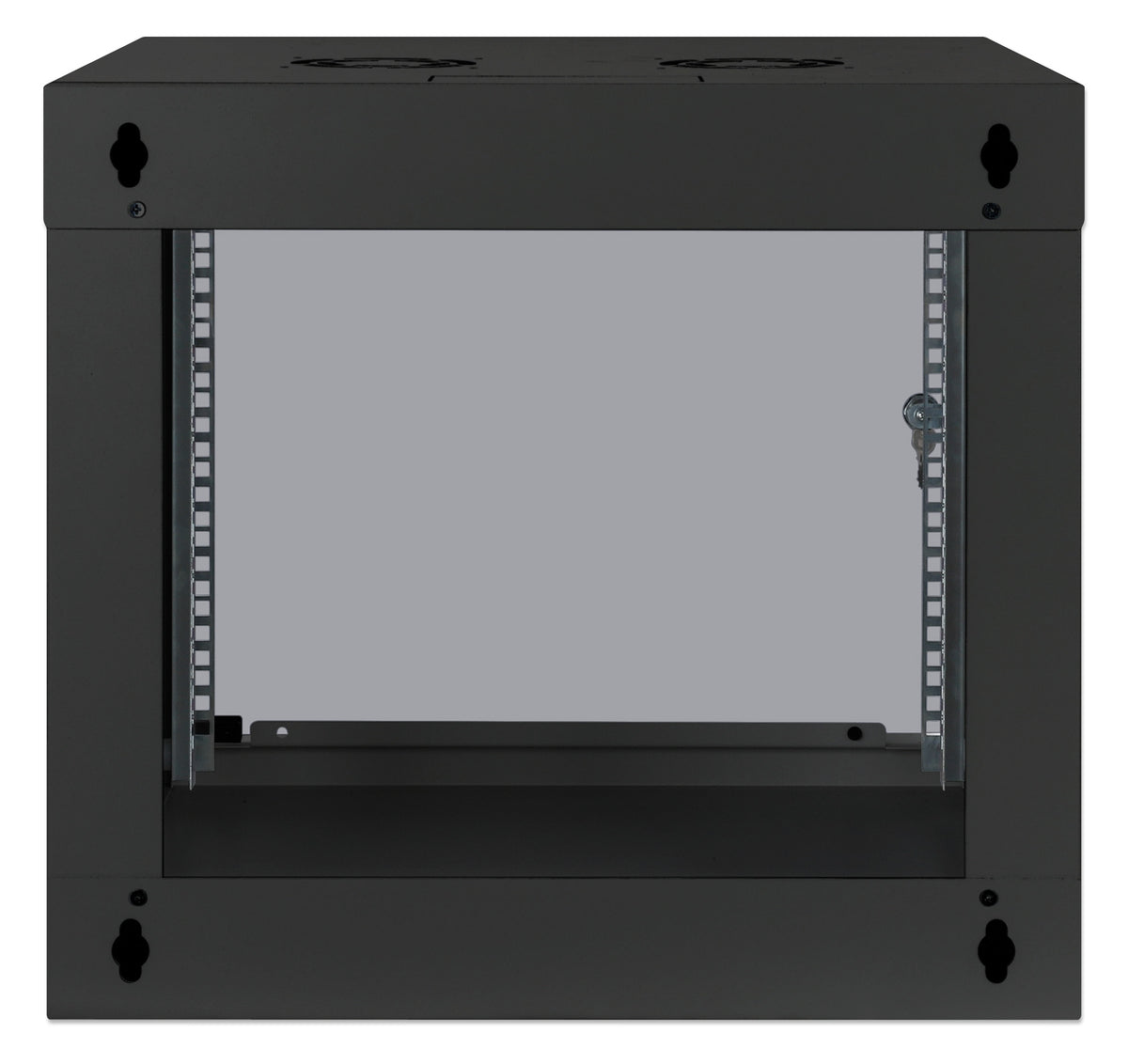 9U 19" Wall Mount Network Cabinet, Basic Line, 560 mm Depth, Black Image 6
