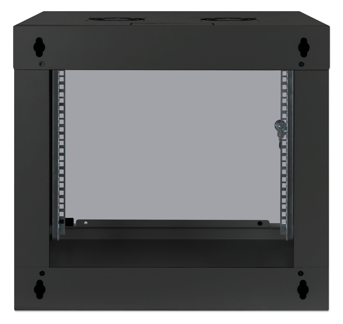 9U 19" Wall Mount Network Cabinet, Basic Line, 560 mm Depth, Black Image 6