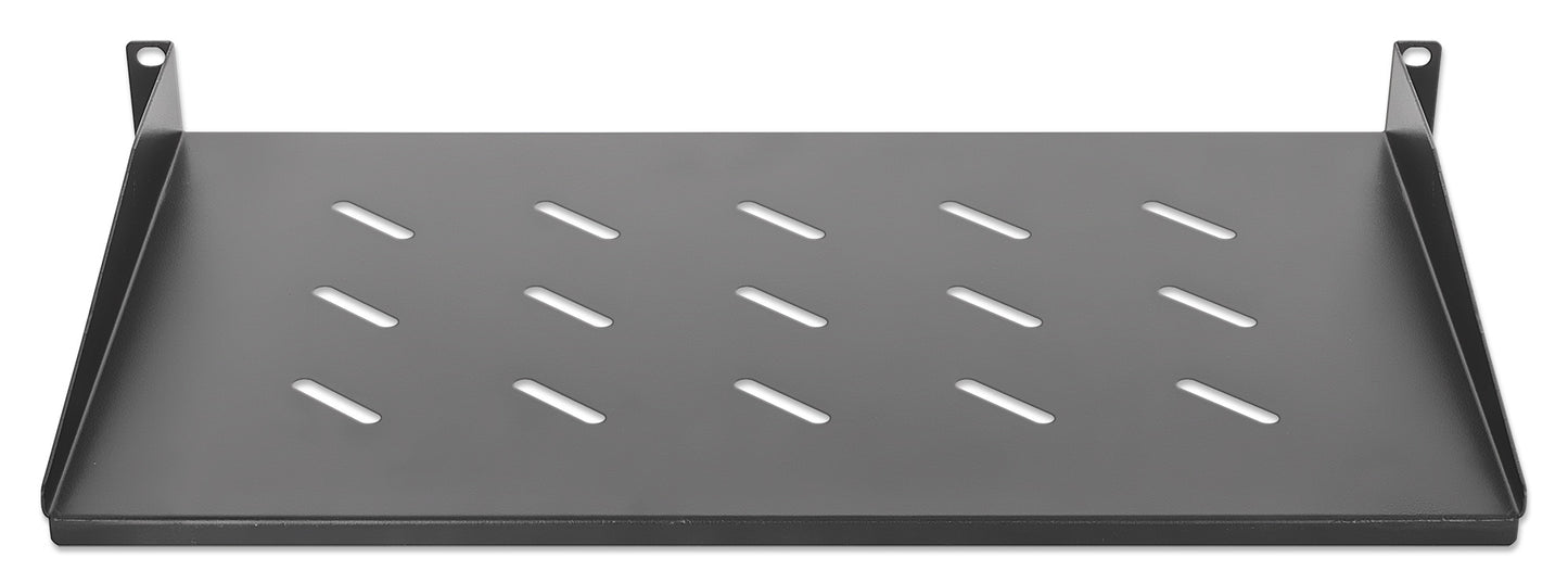 19" Cantilever Shelf, 1U, 300 mm (11.8 in.) Depth, Black Image 4