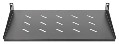 19" Cantilever Shelf, 1U, 300 mm (11.8 in.) Depth, Black Image 4