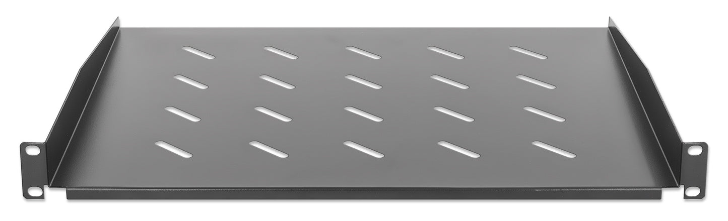 19" Cantilever Shelf, 1U, 350 mm (13.8 in.) Depth, Black Image 3