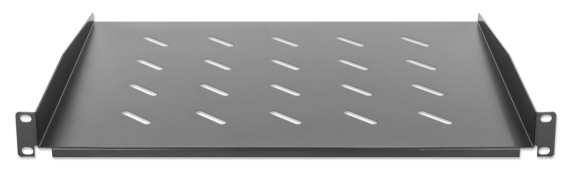 19" Cantilever Shelf, 1U, 350 mm (13.8 in.) Depth, Black Image 3