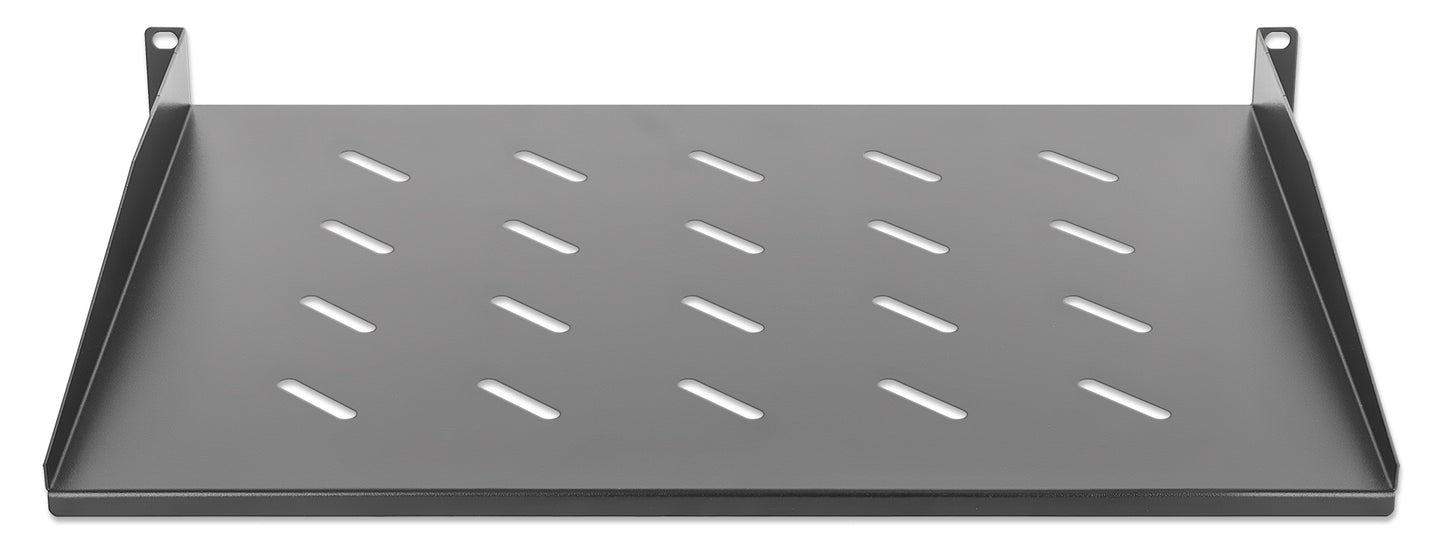 19" Cantilever Shelf, 1U, 350 mm (13.8 in.) Depth, Black Image 4