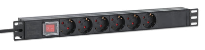 19" 1U Rackmount 6-Output Power Distribution Unit (PDU) Image 3