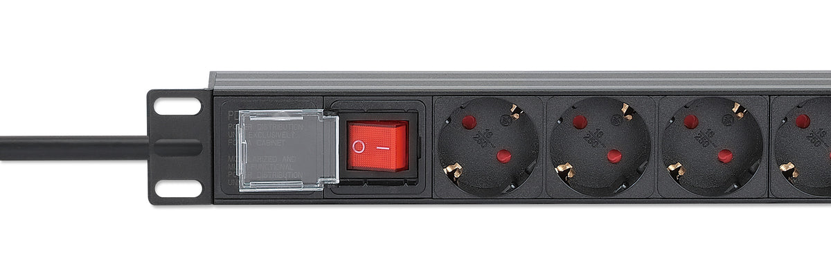 19" 1U Rackmount 6-Output Power Distribution Unit (PDU) Image 5