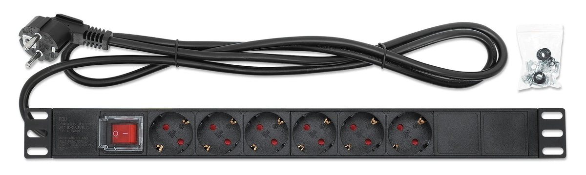19" 1U Rackmount 6-Output Power Distribution Unit (PDU) Image 6