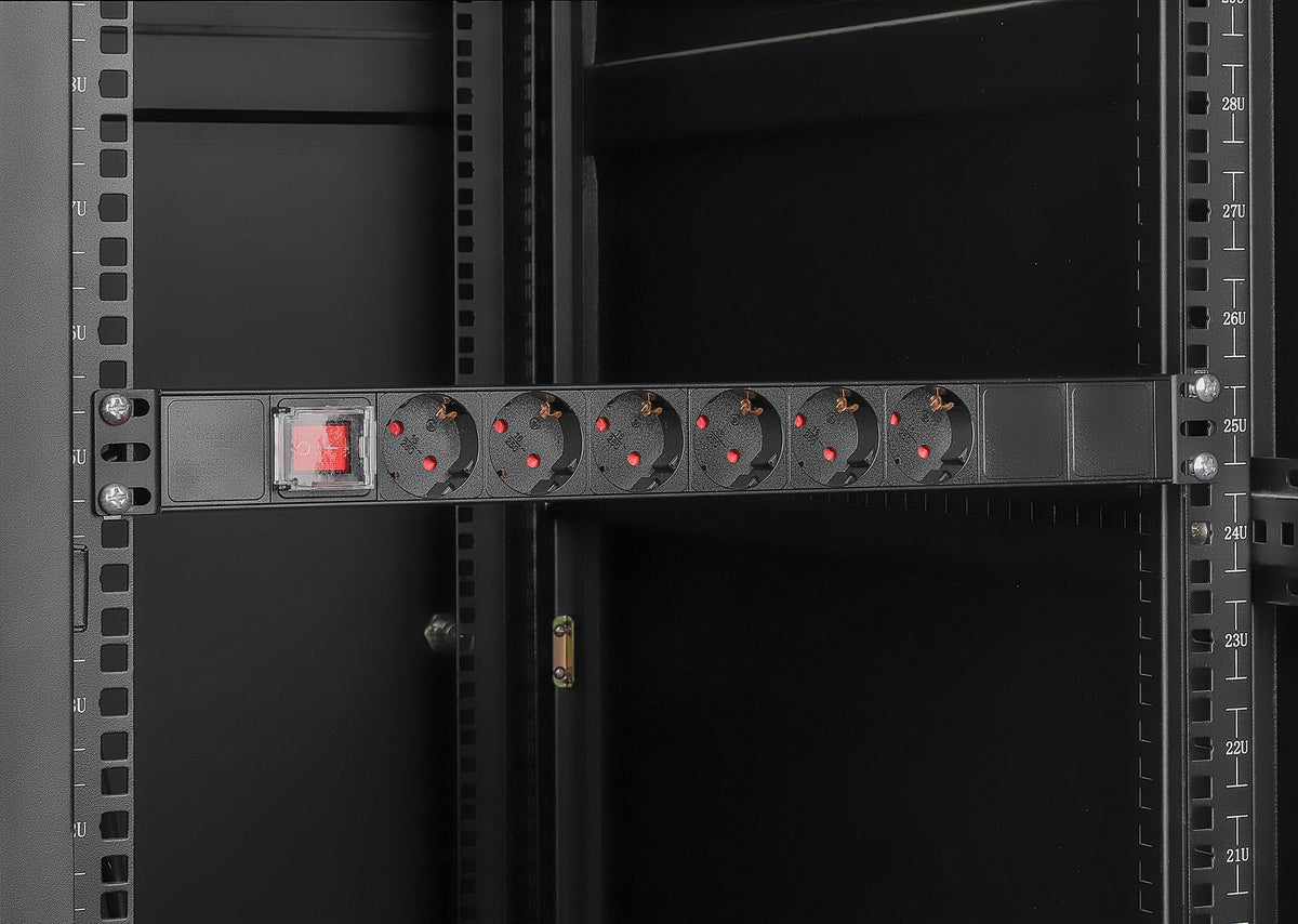 19" 1U Rackmount 6-Output Power Distribution Unit (PDU) Image 8
