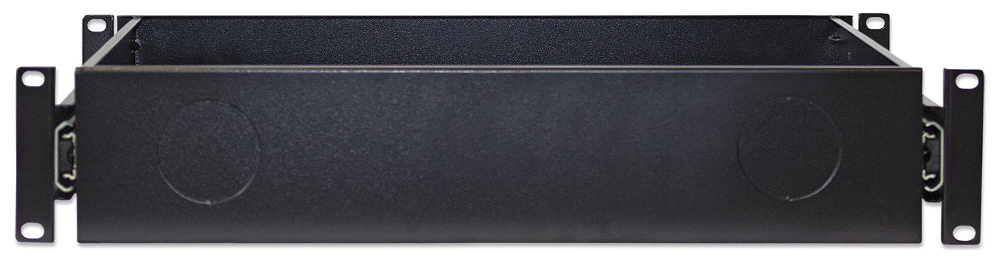 19" Storage Drawer Shelf, 2U, 350 mm Depth, Black Image 4