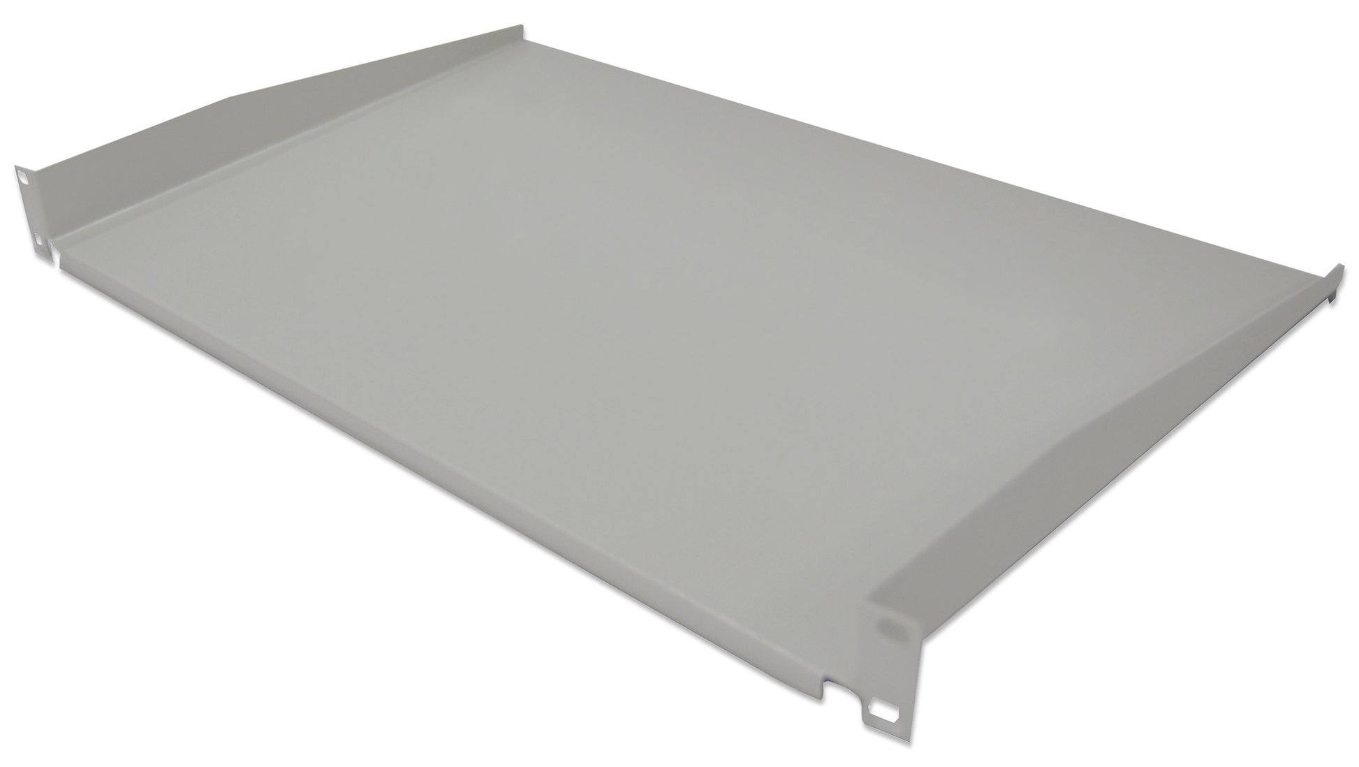 19" Cantilever Shelf, 1U, 300 mm (11.8 in.) Depth, Gray Image 1