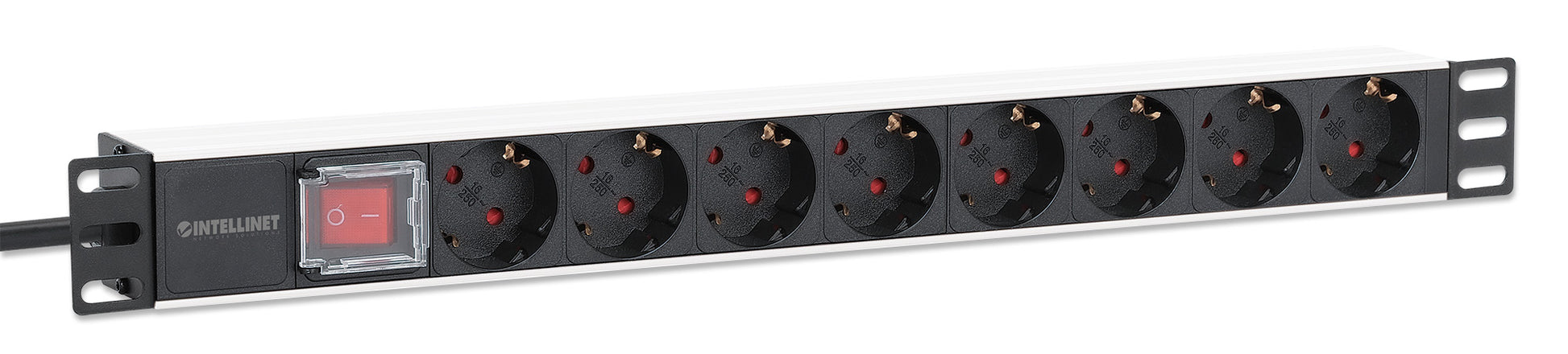19" 1U Rackmount 8-Output Power Distribution Unit (PDU) Image 3