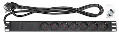 19" 1U Rackmount 7-Output Power Distribution Unit (PDU) / Surge Protector Image 6