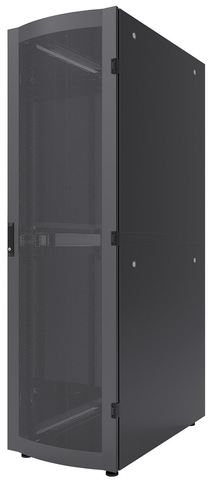 19" Server Cabinet, Standard Line, 42U, 1200 (D) x 600 (W) mm, Black Image 1