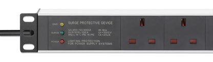19" 1U Rack Mount 7-Output Power Distribution Unit (PDU) / Surge Protector Image 5