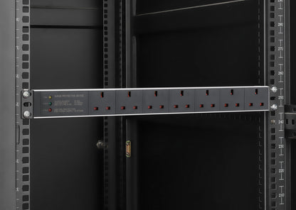 19" 1U Rack Mount 7-Output Power Distribution Unit (PDU) / Surge Protector Image 8