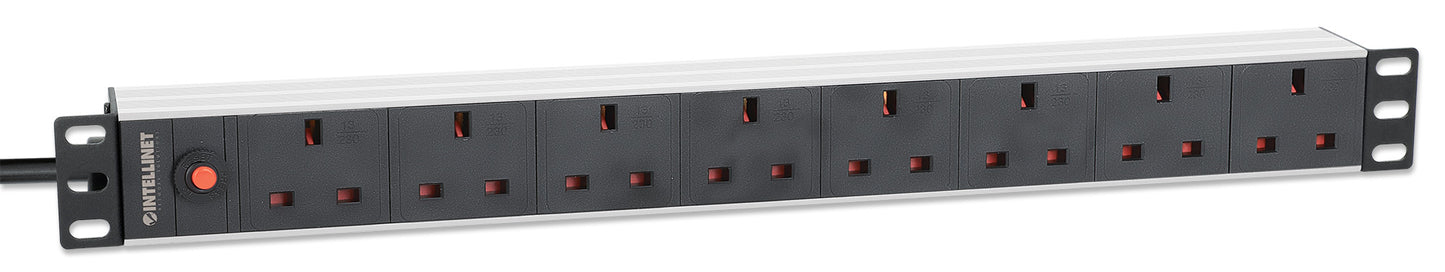 19" 1U Rack Mount 8-Output Power Distribution Unit (PDU) Image 2