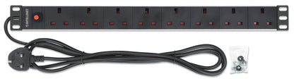 19" 1U Rack Mount 8-Output Power Distribution Unit (PDU) Image 5