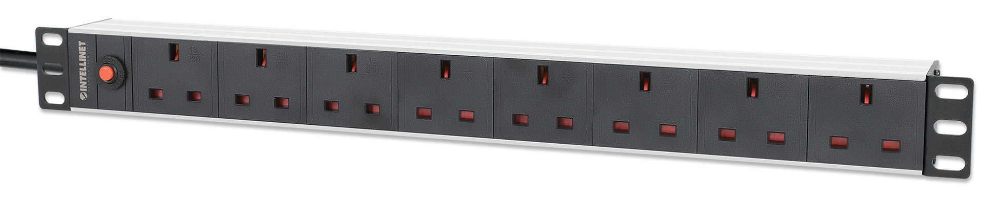 19" 1U Rack Mount 8-Output Power Distribution Unit (PDU) Image 1