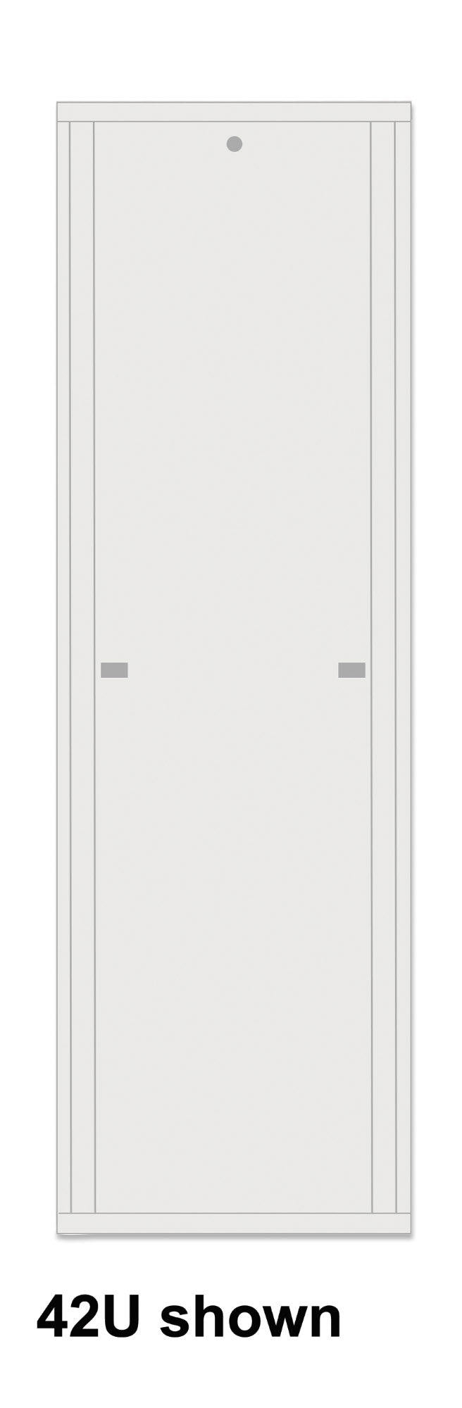 19" Network Cabinet, Basic Line, 32U, 800 (D) x 600 (W) mm, Gray Image 4