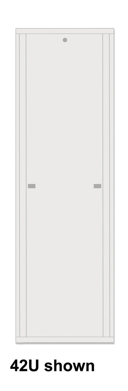 19" Network Cabinet, Basic Line, 32U, 800 (D) x 600 (W) mm, Gray Image 4