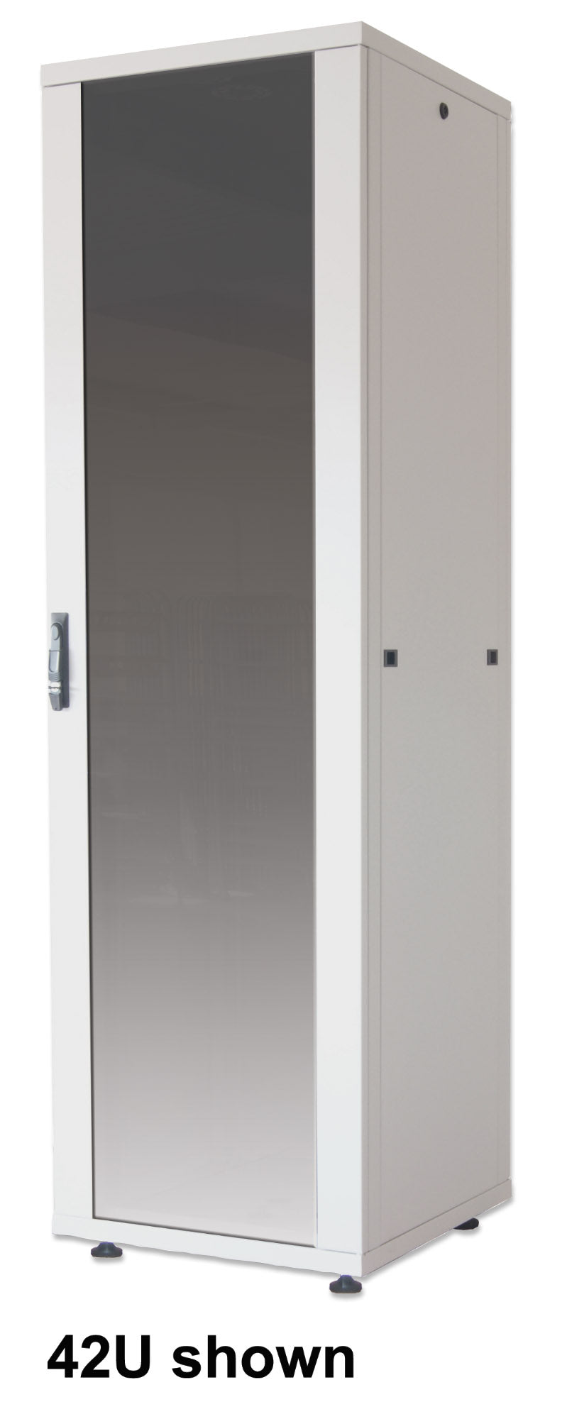 19" Network Cabinet, Basic Line, 32U, 800 (D) x 600 (W) mm, Gray Image 1