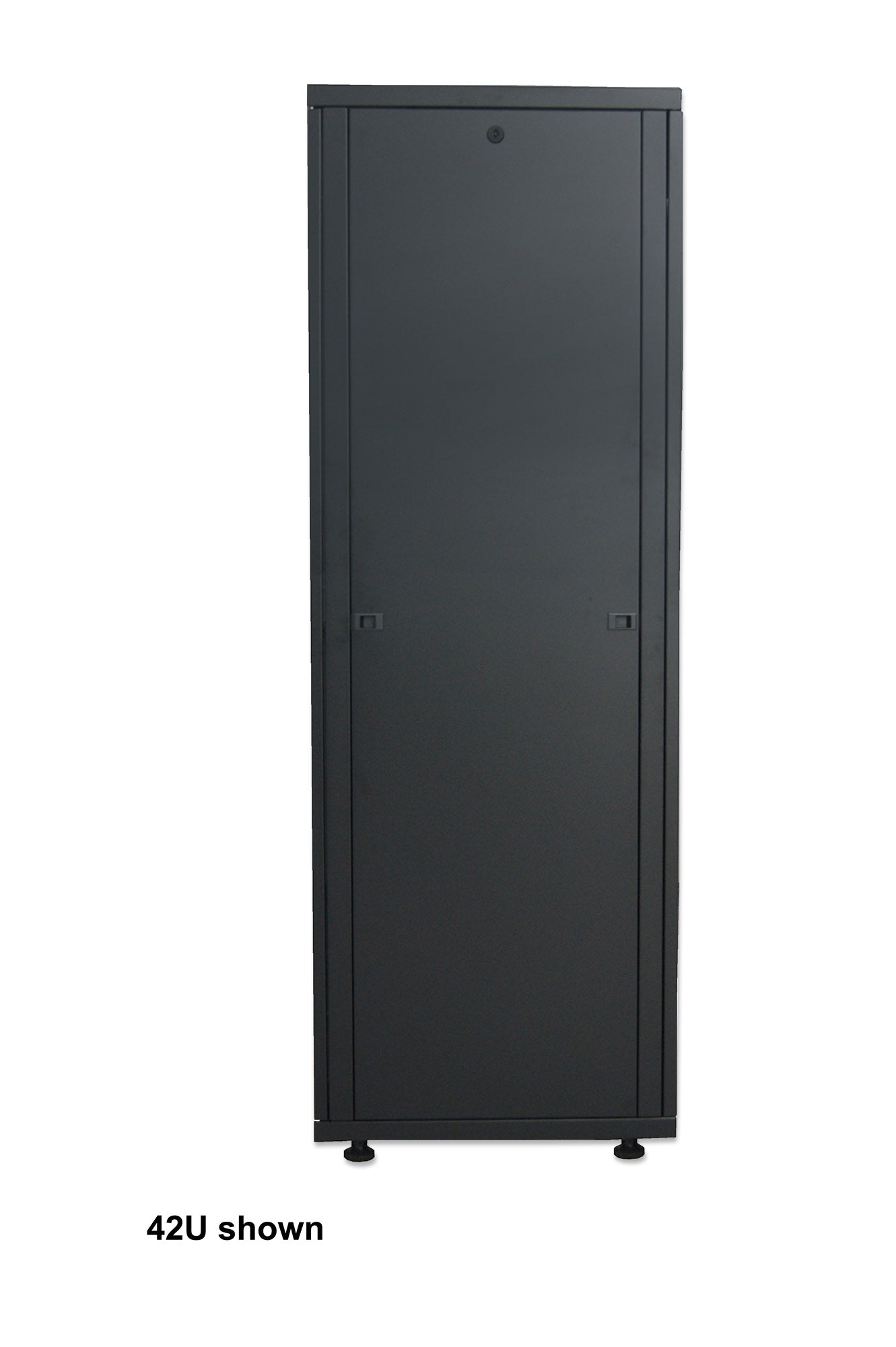 19" Network Cabinet, Basic Line, 42U, 800 (D) x 600 (W) mm, Black Image 3