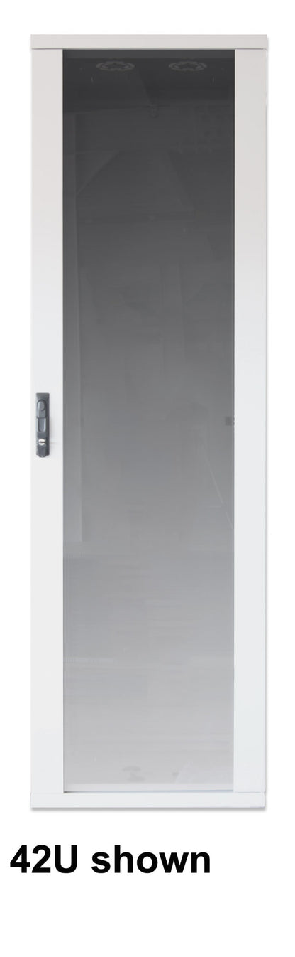 19" Network Cabinet, Basic Line, 42U, 800 (D) x 600 (W) mm, Gray Image 3