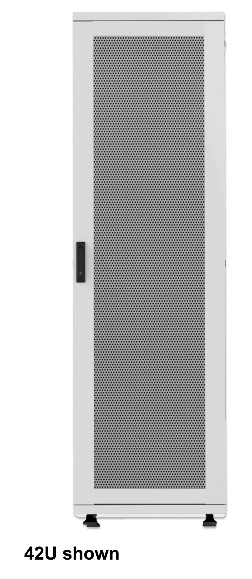 19" Server Cabinet, Basic Line, 26U, 1000 (D) x 600 (W) mm, Gray Image 1