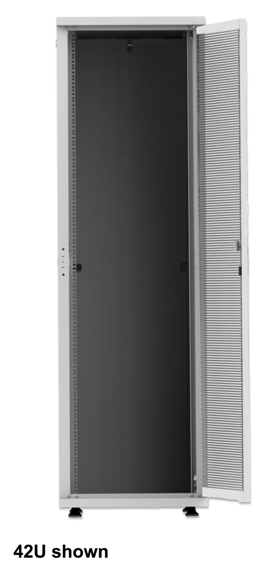 19" Server Cabinet, Basic Line, 36U, 1000 (D) x 600 (W) mm, Gray Image 2