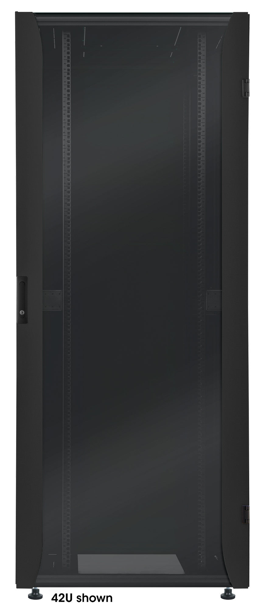 Premium 19" Network Cabinet, 22U, 800 (D) x 600 (W) x 1133 (H) mm, Black Image 2