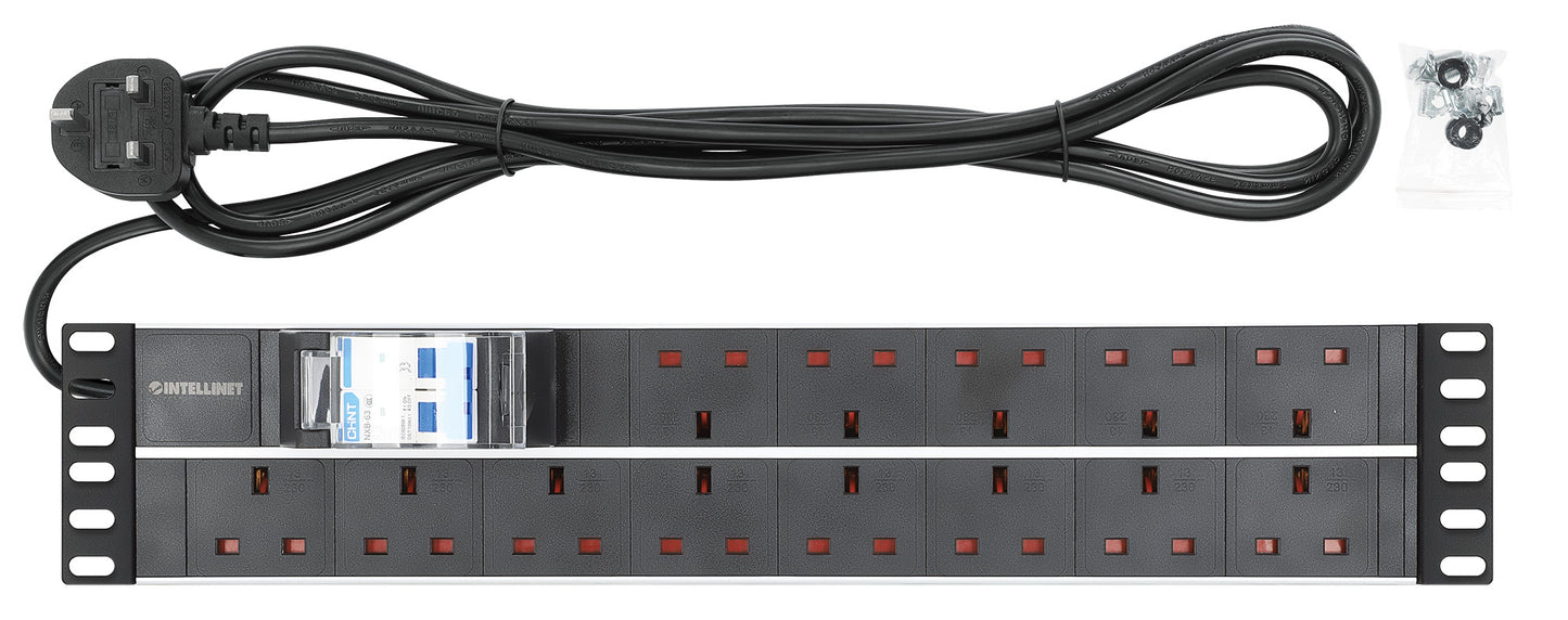 19" 2U Rack Mount 13-Output Power Distribution Unit (PDU) Image 5