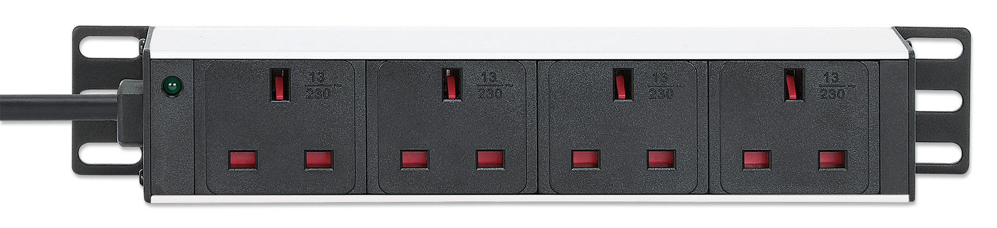 10" 1U Rack Mount 4-Output Power Distribution Unit (PDU) Image 4