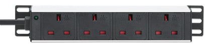 10" 1U Rack Mount 4-Output Power Distribution Unit (PDU) Image 4