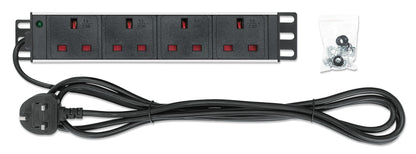 10" 1U Rack Mount 4-Output Power Distribution Unit (PDU) Image 5