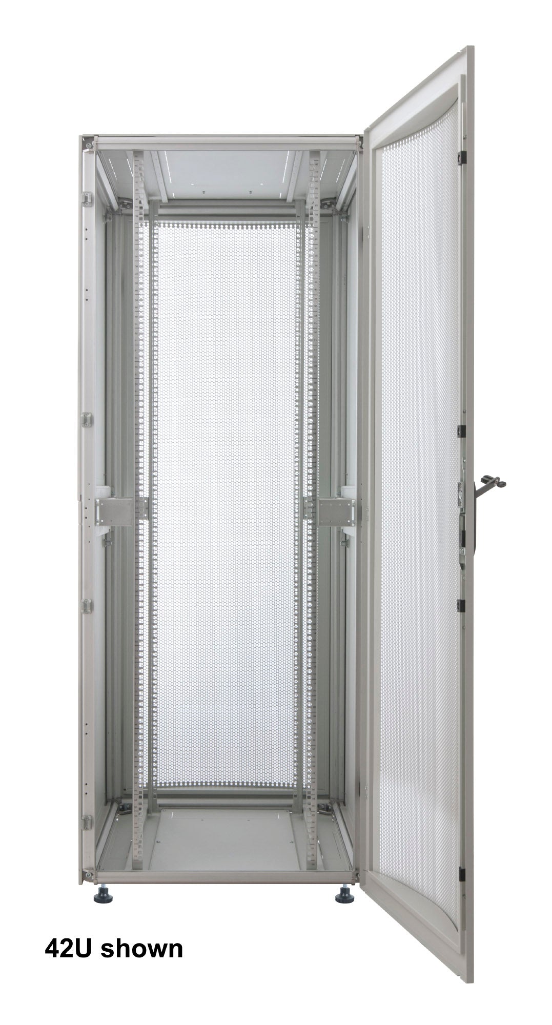 Premium 19" Server Cabinet, 36U, 1000 (D) x 800 (W) x 1767 (H) mm, Gray Image 4