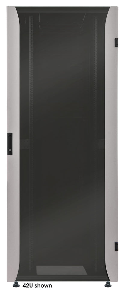 Premium 19" Network Cabinet, 22U, 800 (D) x 600 (W) x 1133 (H) mm, Gray Image 2